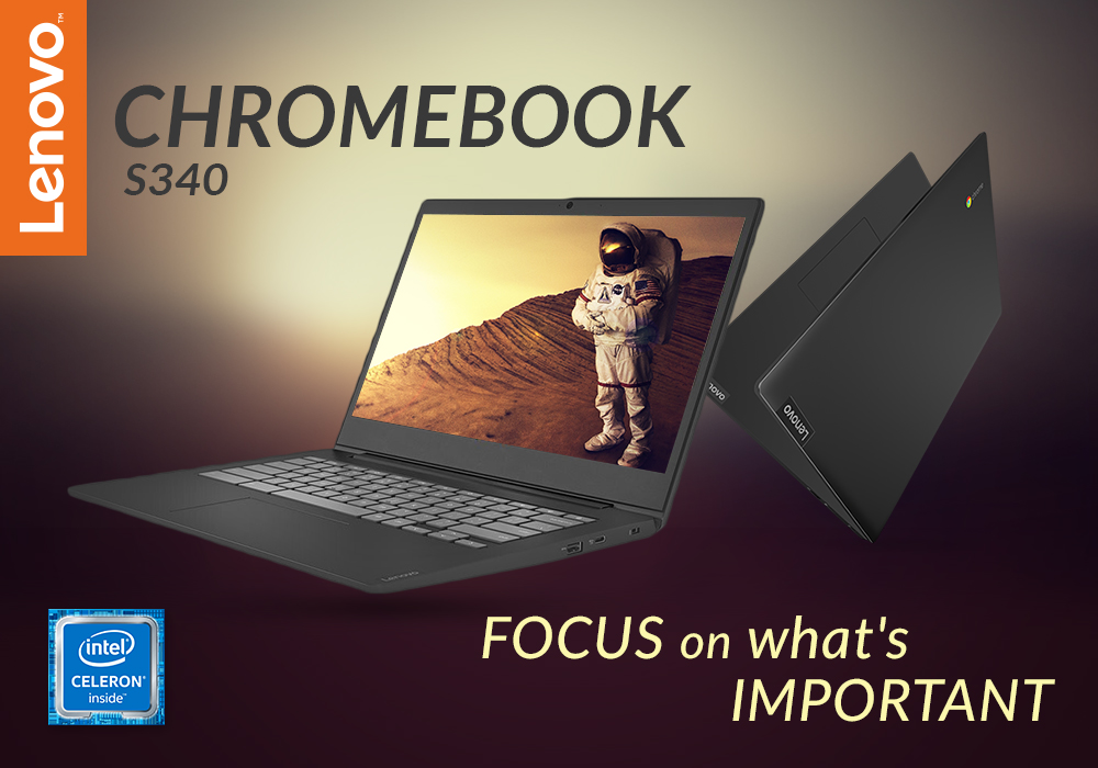 Review: Lenovo S340 Chromebook 14" Light Weight Laptop Intel Celeron N4000 4GB 64GB