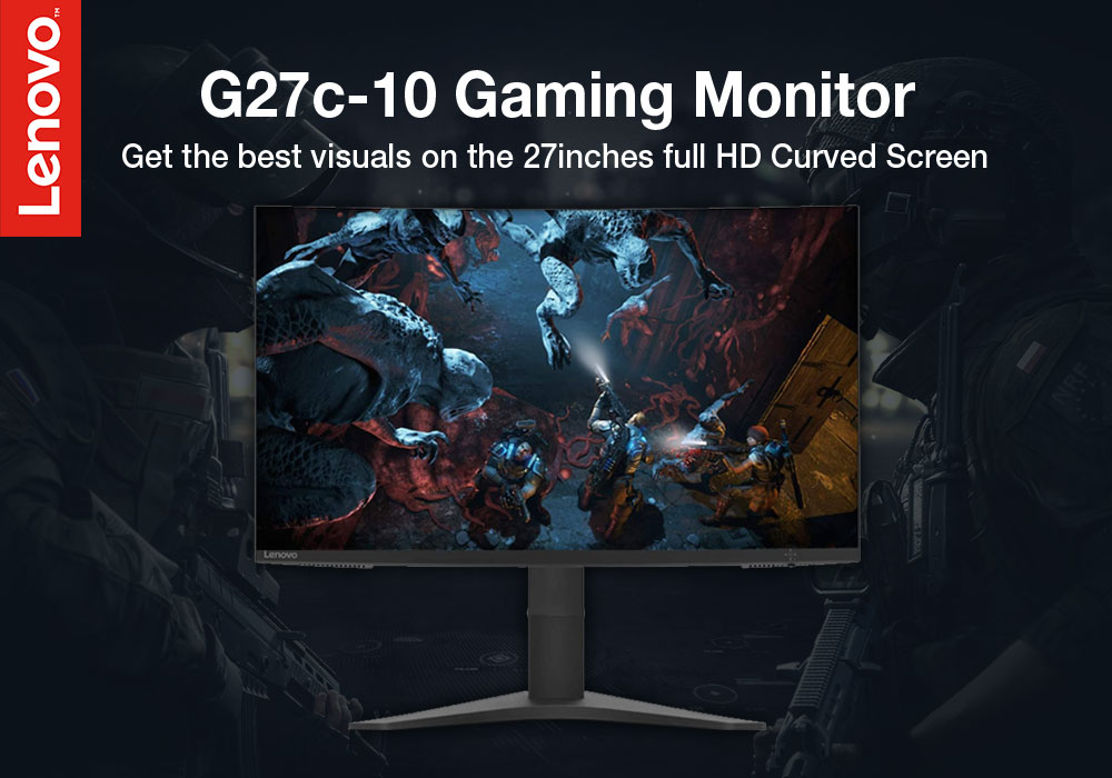 Review: Lenovo G27c-10 27" Full HD Curved LED Gaming Monitor