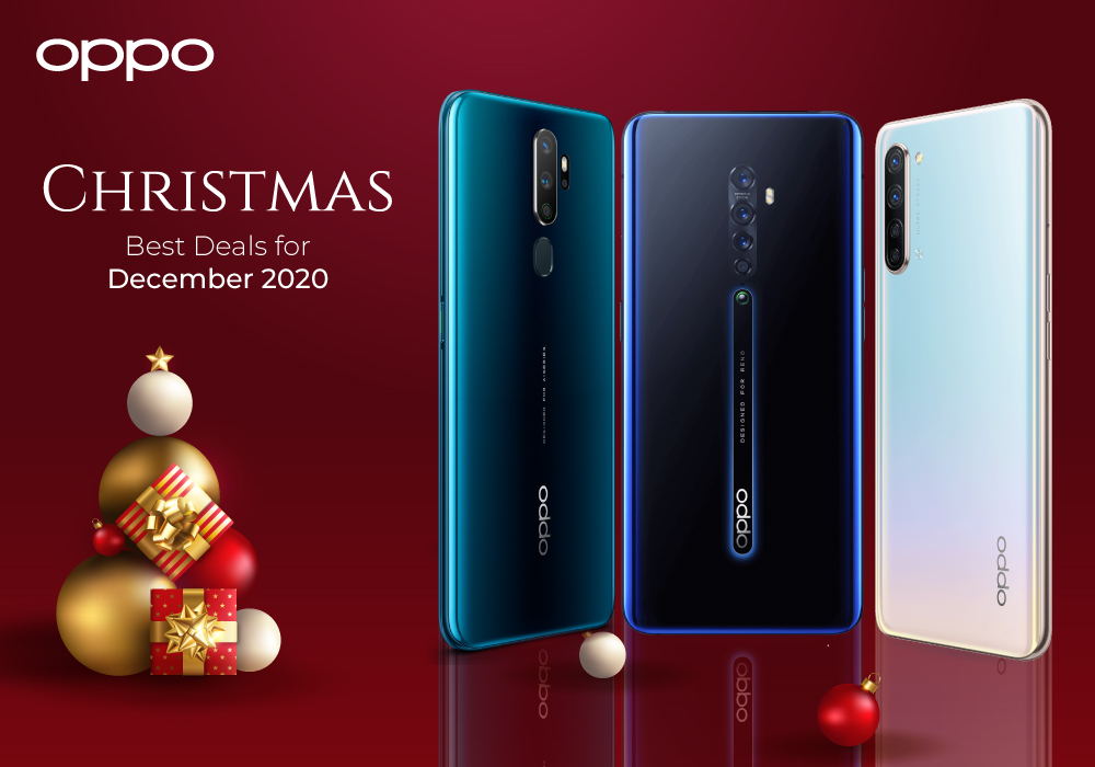 Oppo's Christmas Best Deals for December 2020 