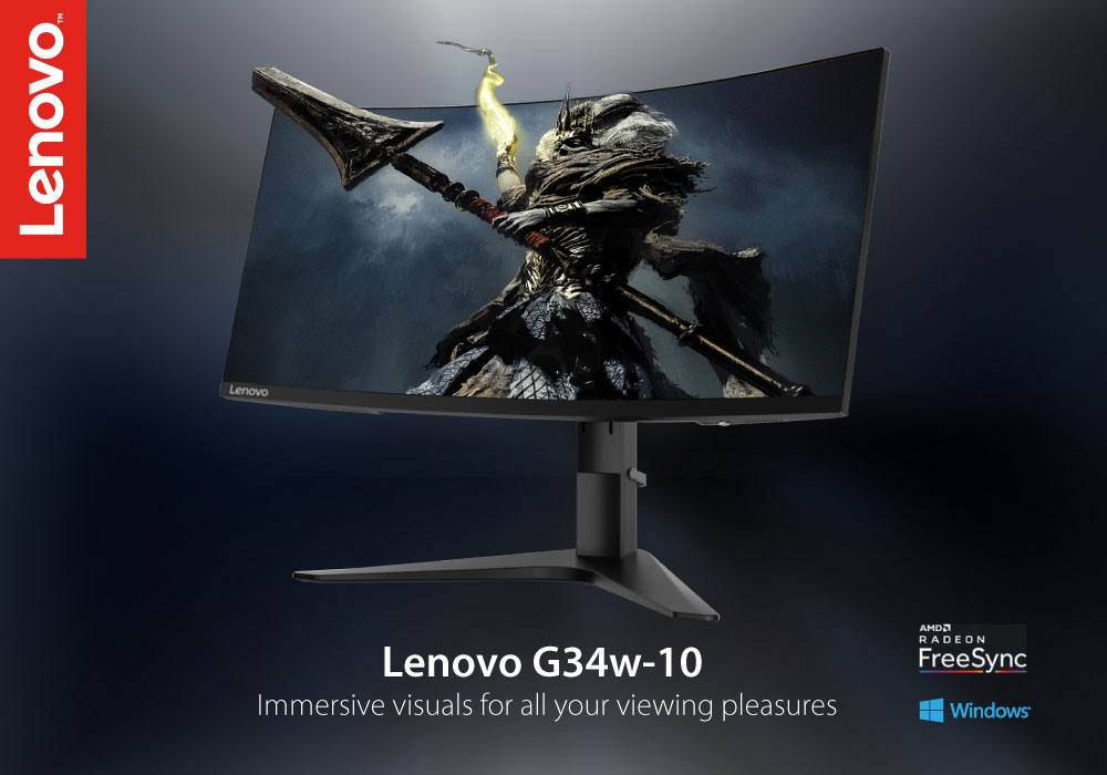 Review: Lenovo G34w-10 34-inch Ultrawide Curved Gaming Monitor